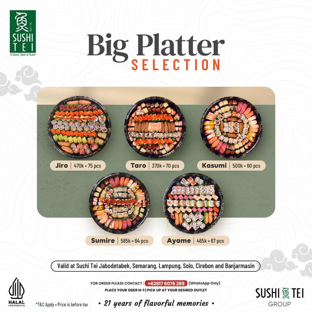 Big Platter Selection - Sushi Tei